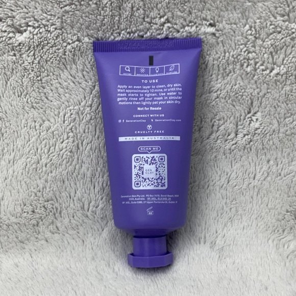 🥰GENERATION CLAY ULTRA VIOLET BRIGHTENING PURPLE - Picture 2 of 2